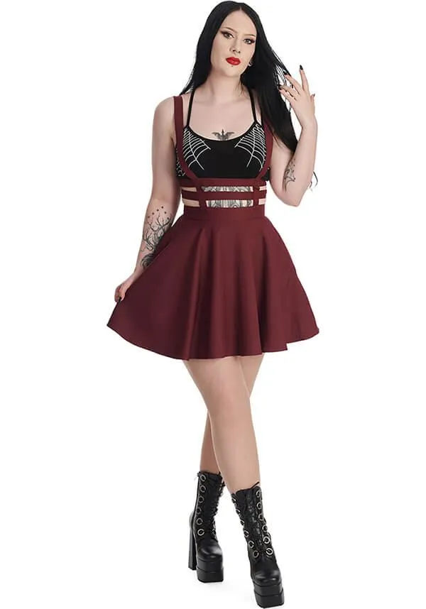 Lolita [Burgundy] | SKIRT