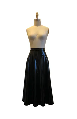 Long PVC Skirt