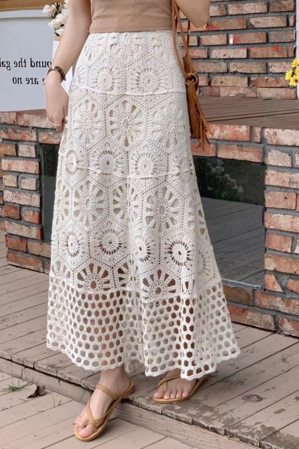 Lyra Crochet Skirt