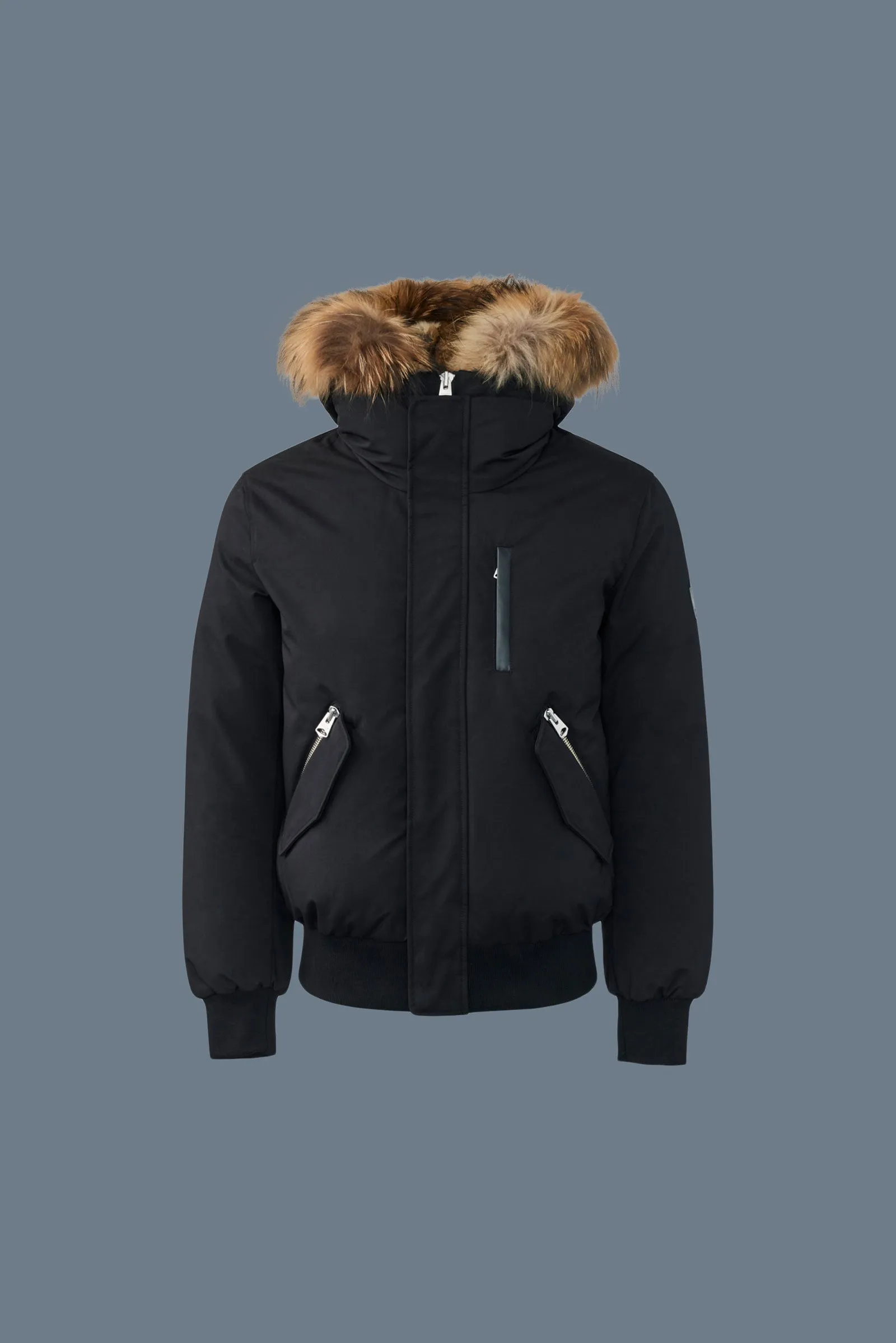 Mackage Dixon 2-in-1 Nordic Tech Down Bomber Natural Fur