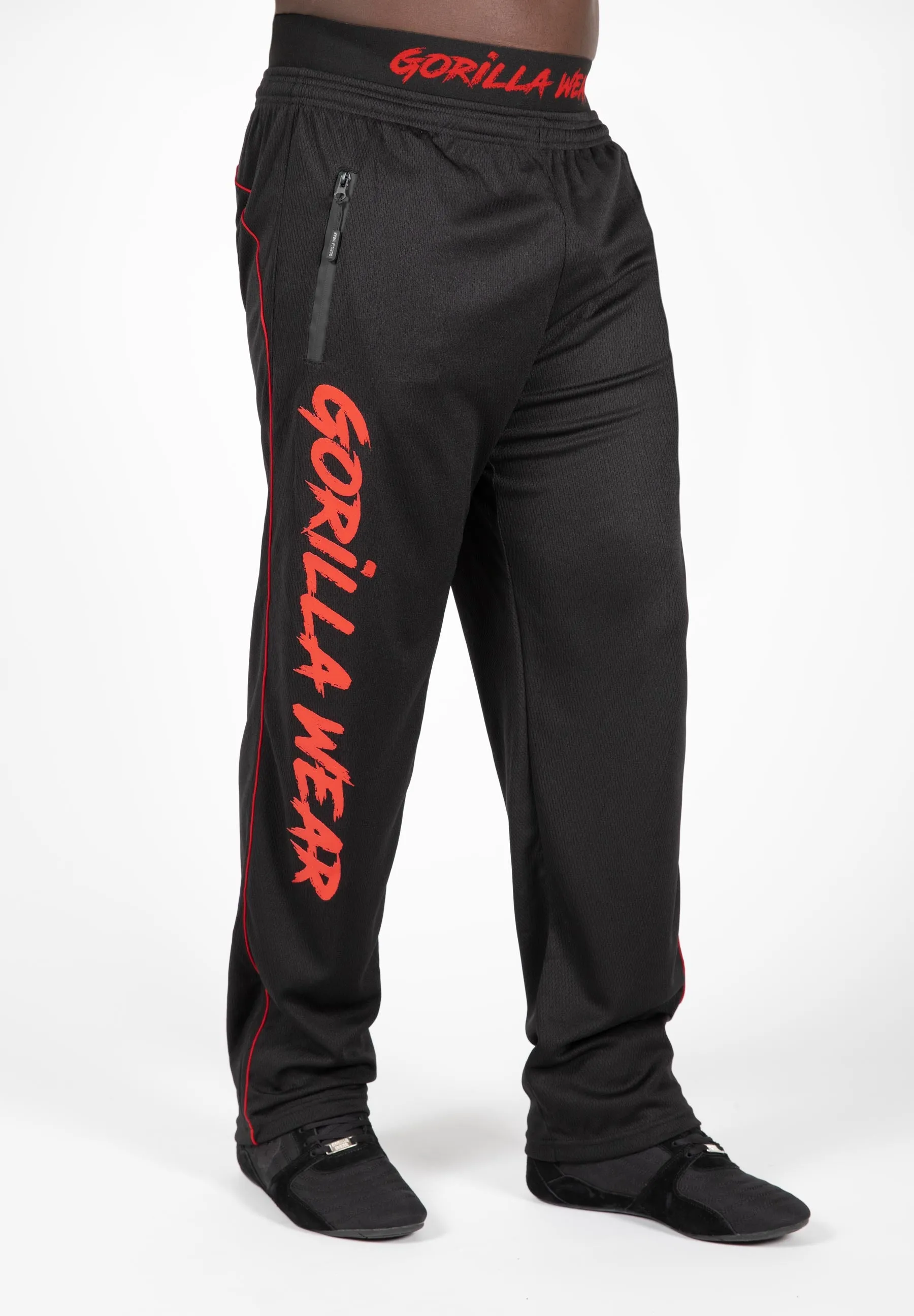 Mercury Mesh Pants - Black/Red