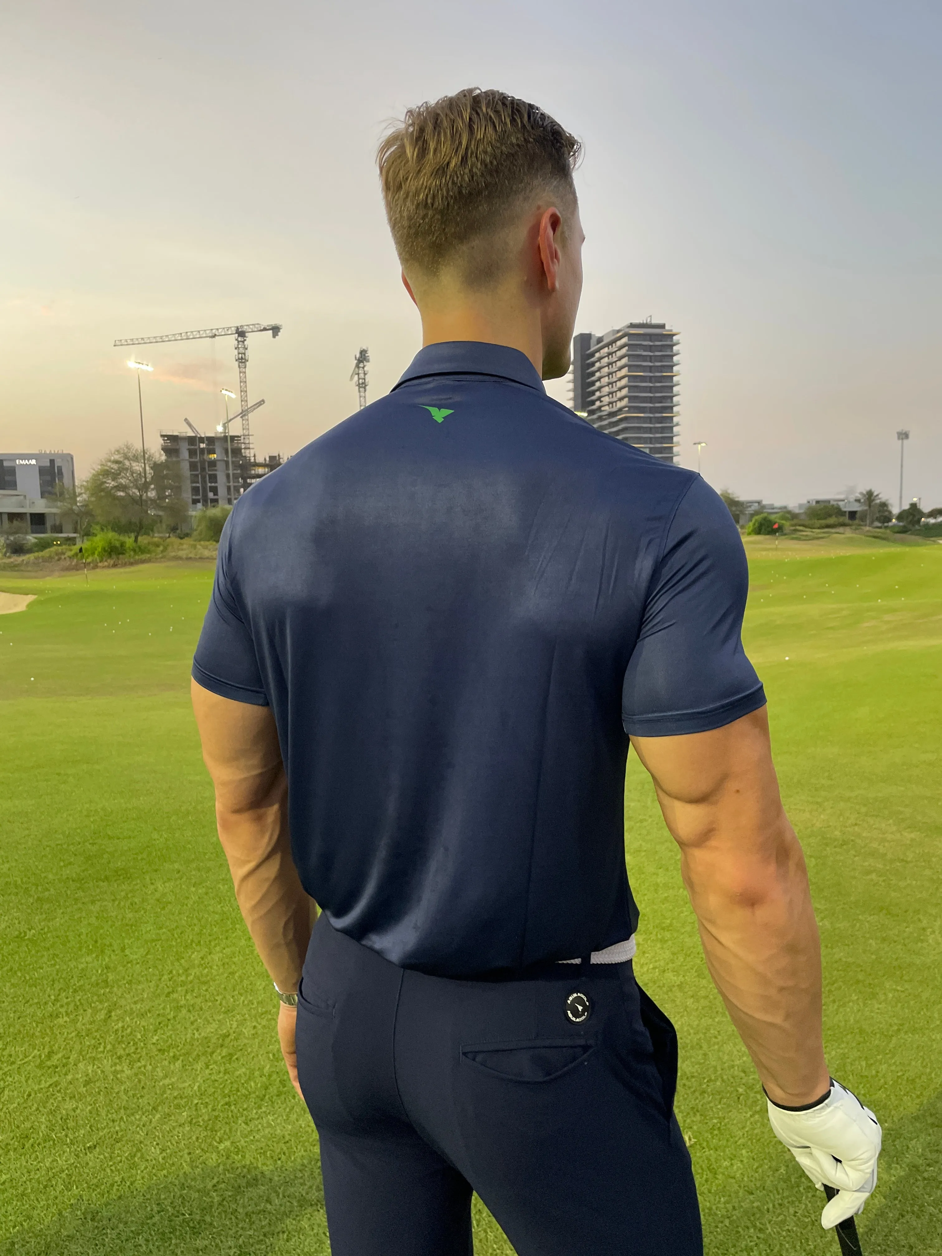 Moderno Strip Men’s Golf Polo