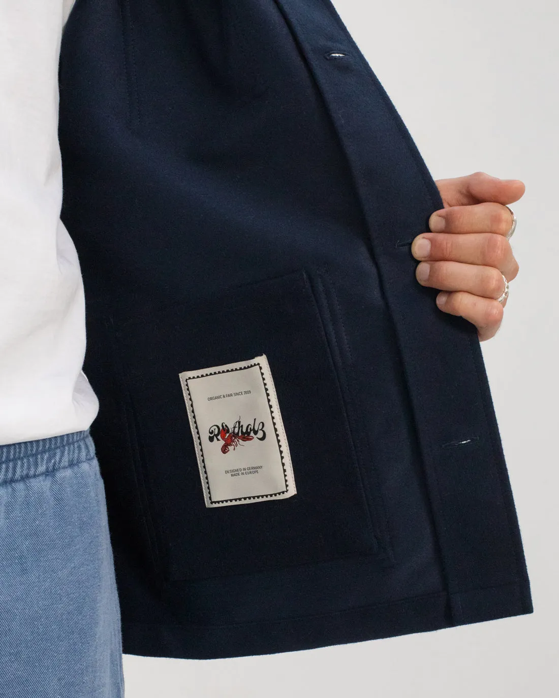 Moleskin Overjacket Blue