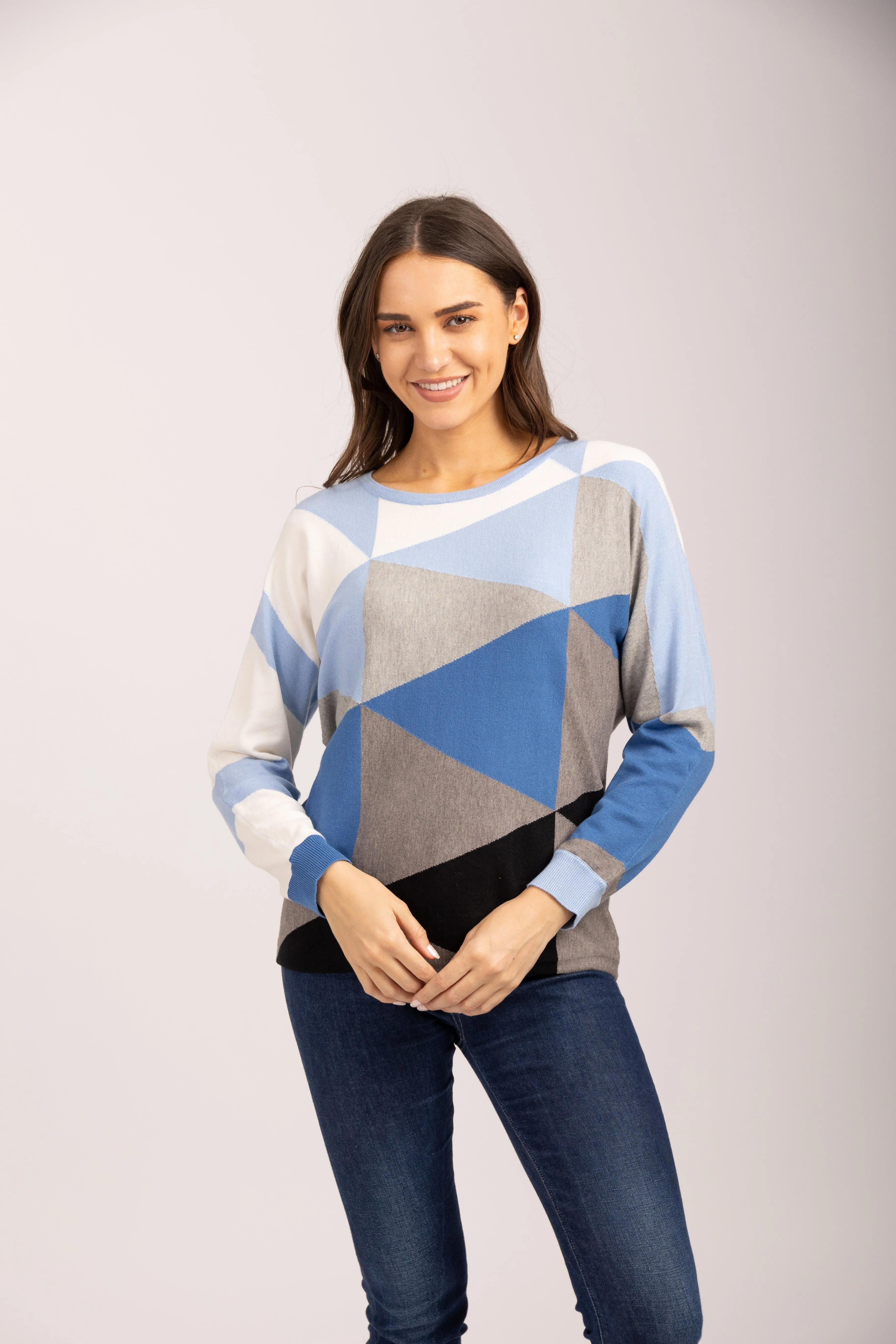 Mudflower Geometric Jumper