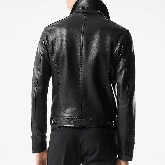 Omar Blouson Premium Genuine Leather Jacket for Men