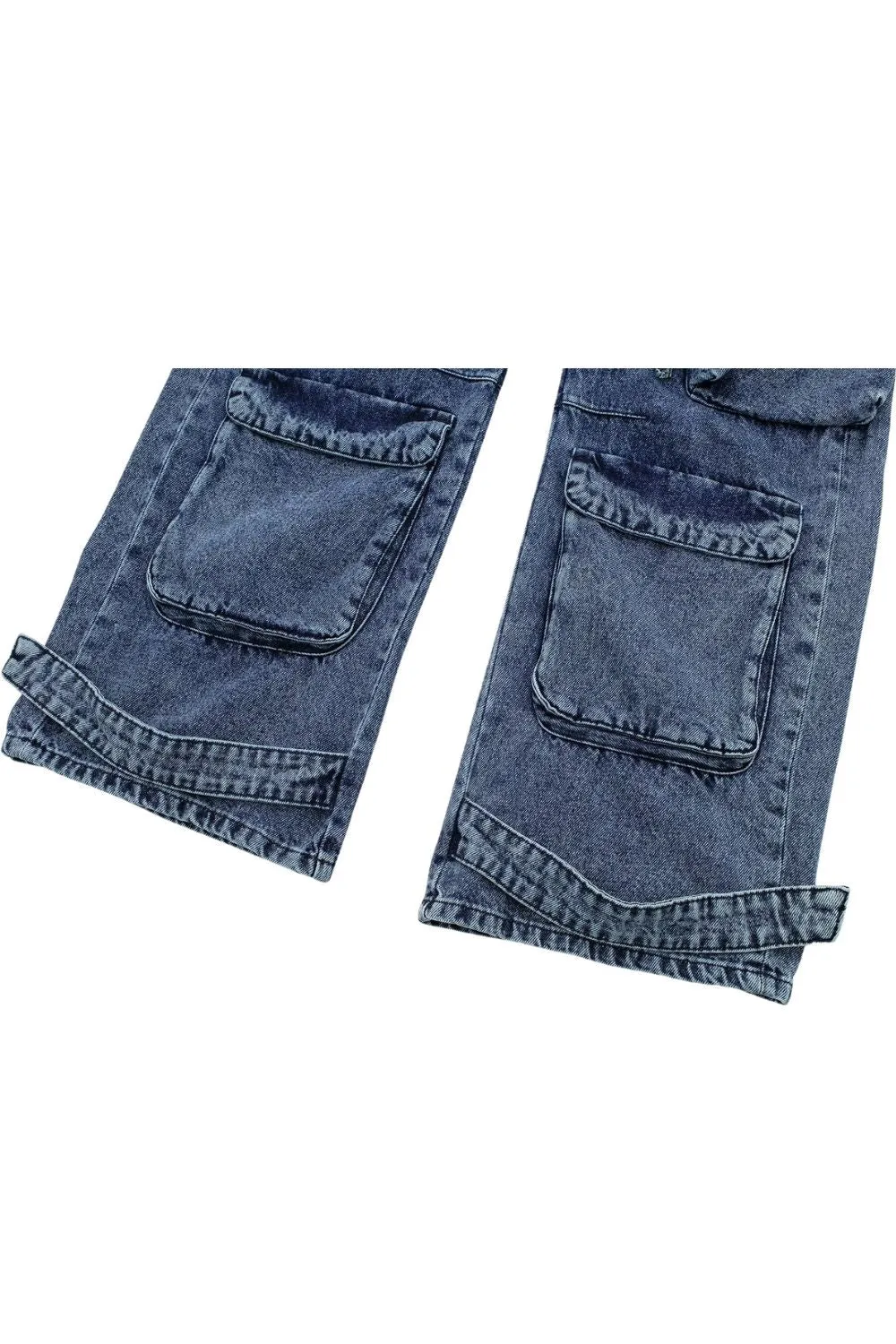 ‘Paisley’  Extraordinary Pockets Utility-Style Denim Jeans