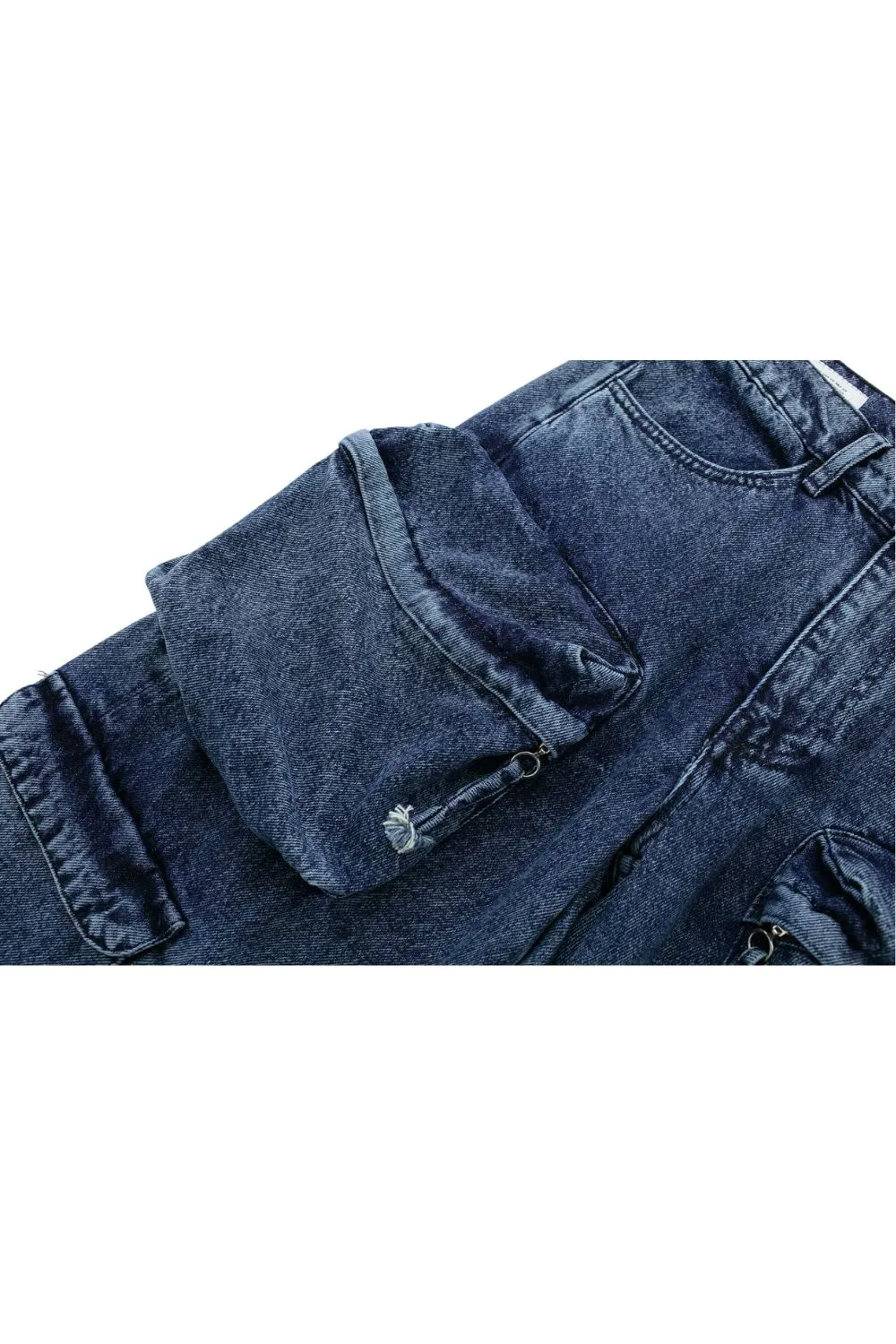 ‘Paisley’  Extraordinary Pockets Utility-Style Denim Jeans