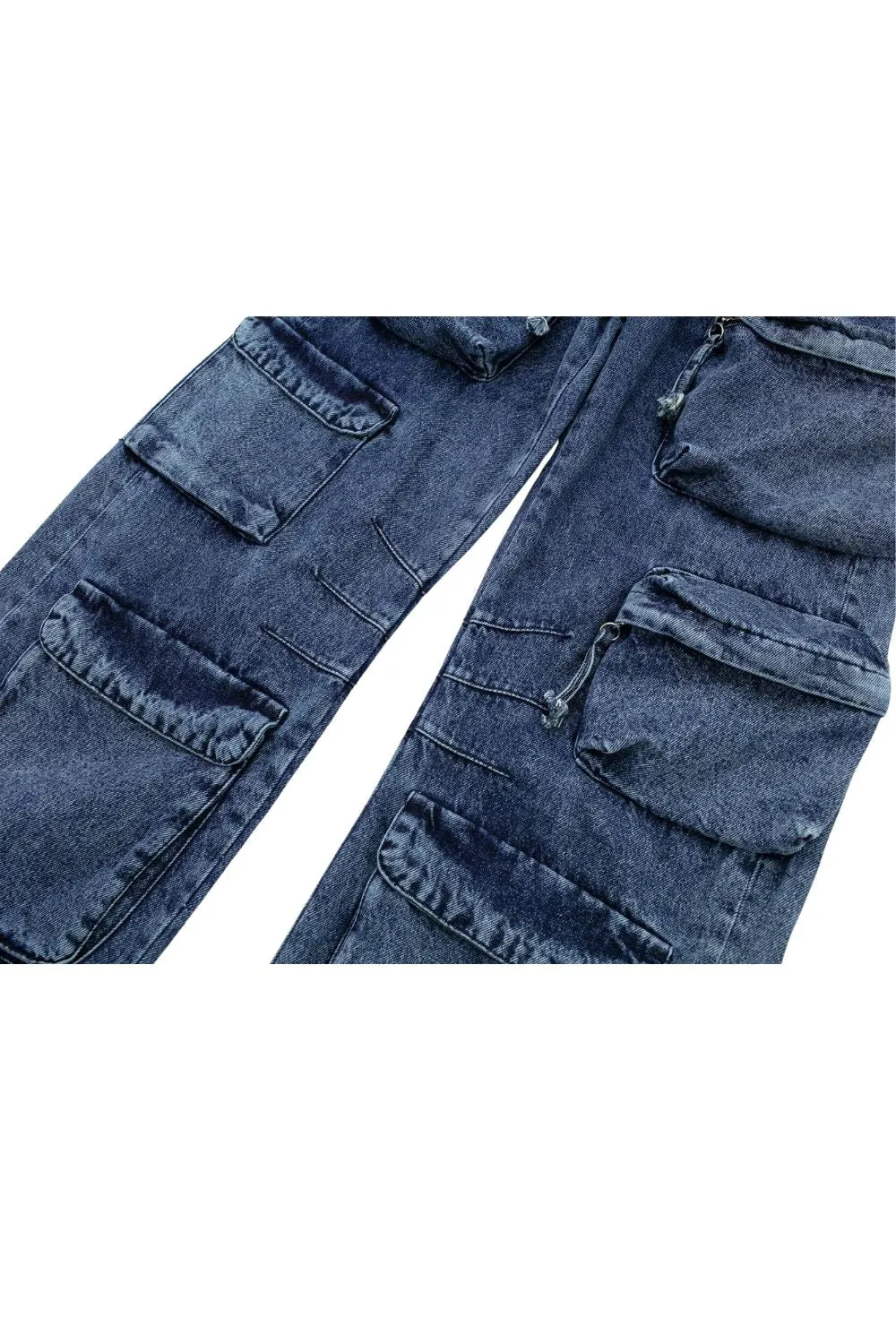 ‘Paisley’  Extraordinary Pockets Utility-Style Denim Jeans