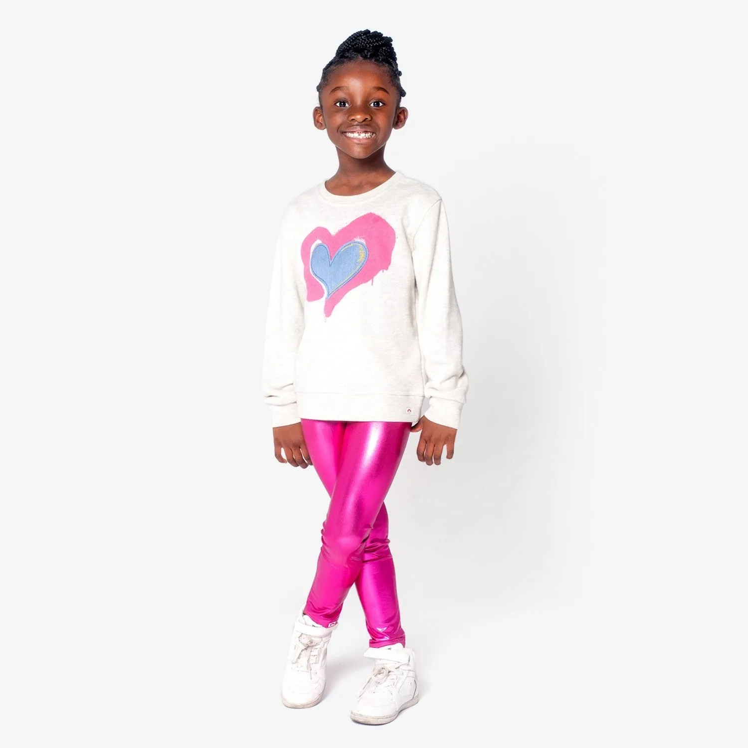 Ruby Sweatshirt | Applique Heart