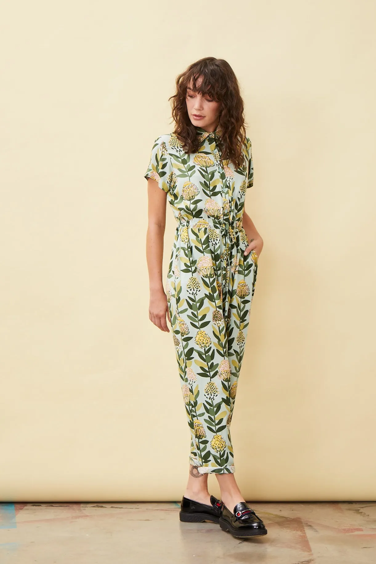 Sage Garden Path Jumpsuit