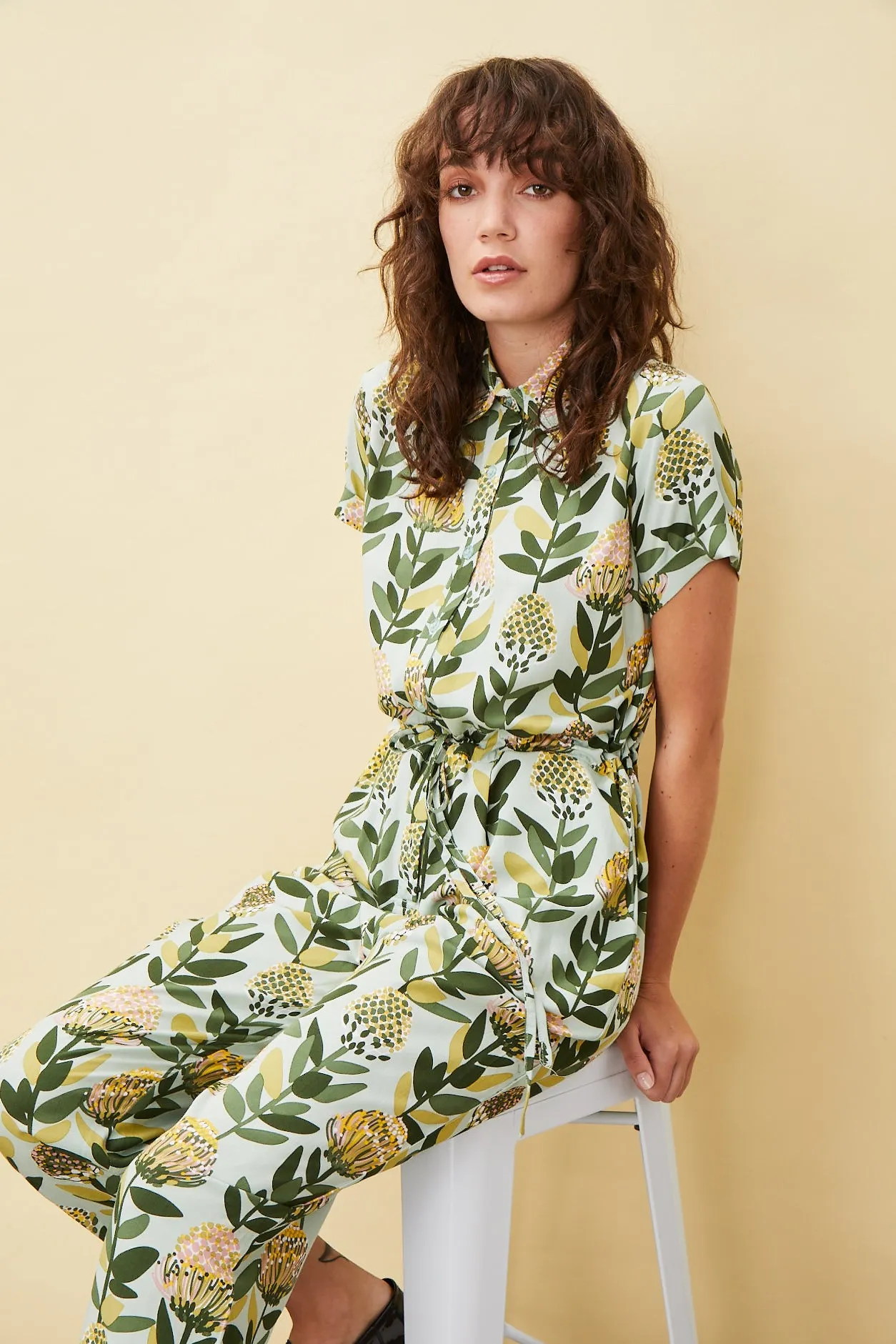 Sage Garden Path Jumpsuit