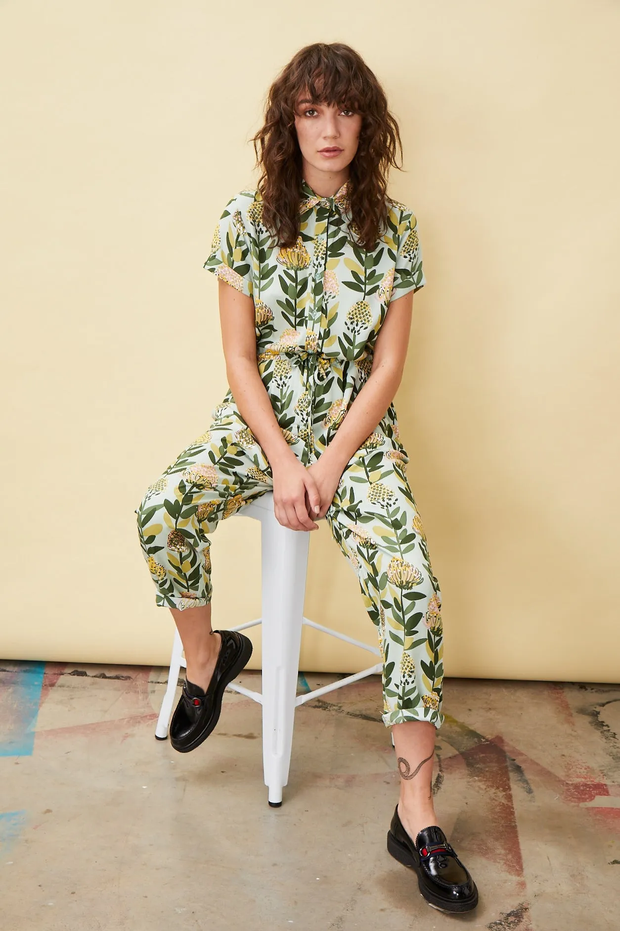 Sage Garden Path Jumpsuit