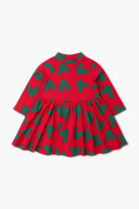 SALE - Turtleneck Let's Dance Dress_Christmas Mickey Mouse