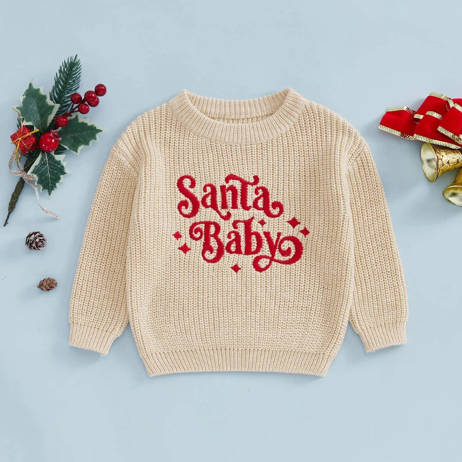 Santa Baby Knit Jumper