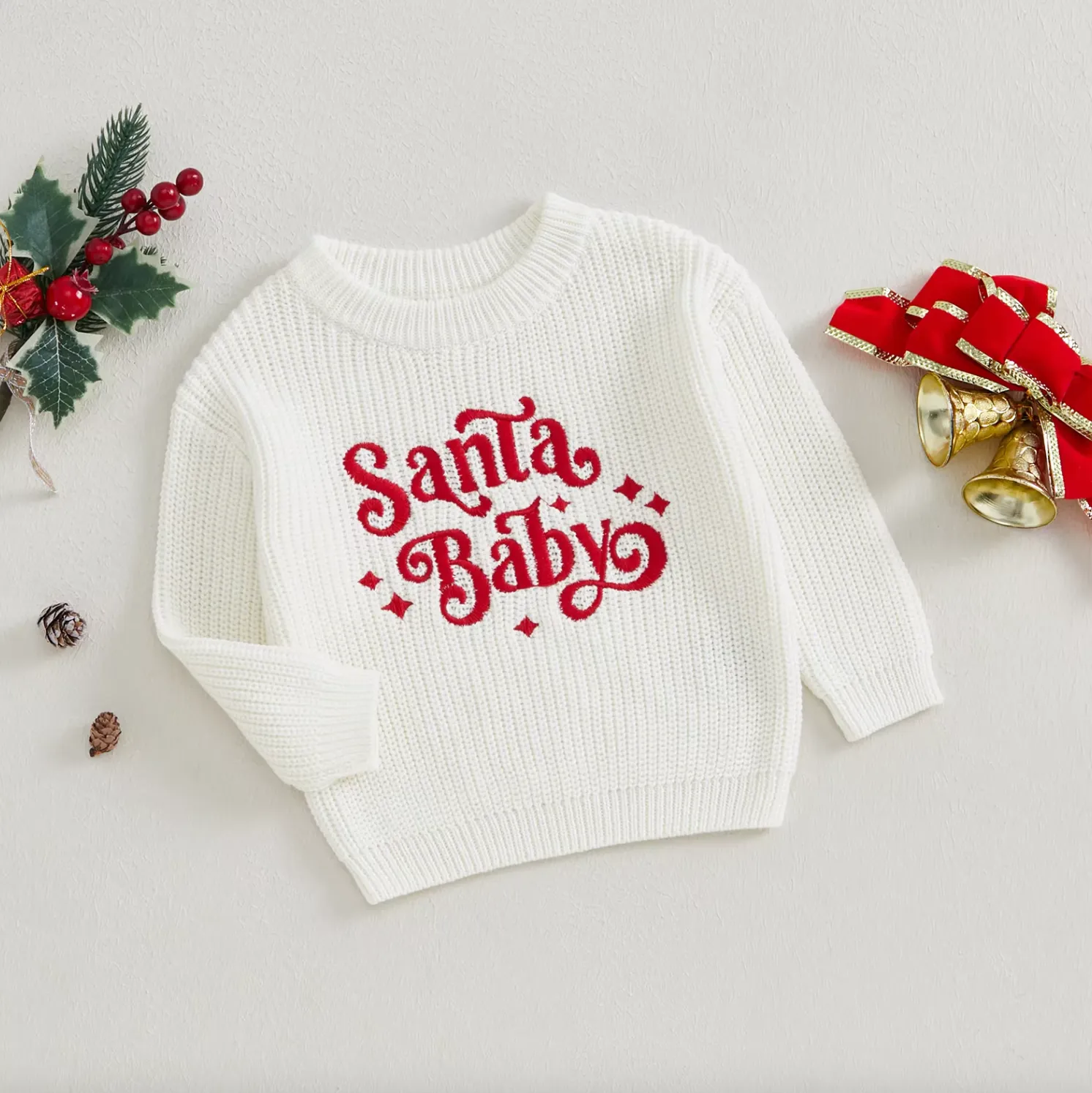 Santa Baby Knit Jumper