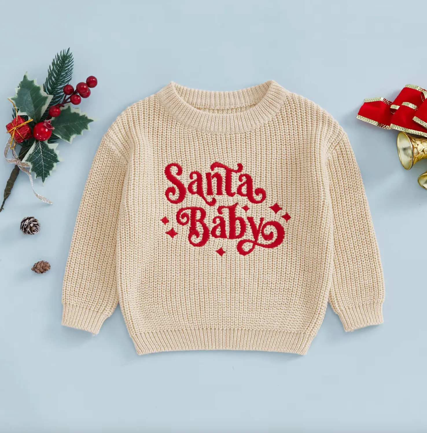 Santa Baby Knit Jumper