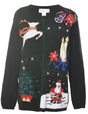 Santa Claus  Christmas Jumper - S