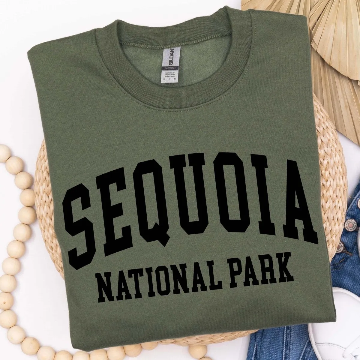 Sequoia National Park Crew Sweatshirt