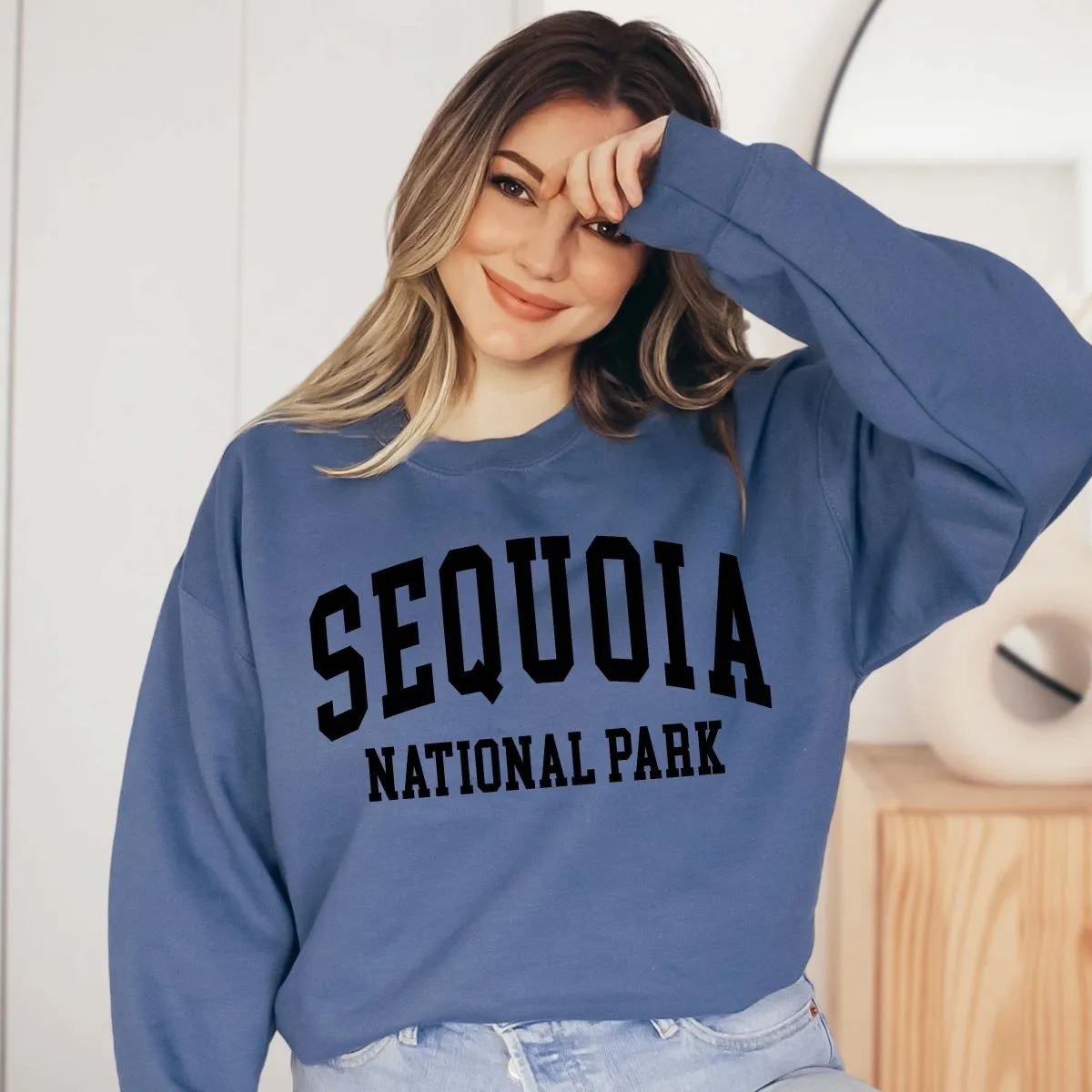 Sequoia National Park Crew Sweatshirt