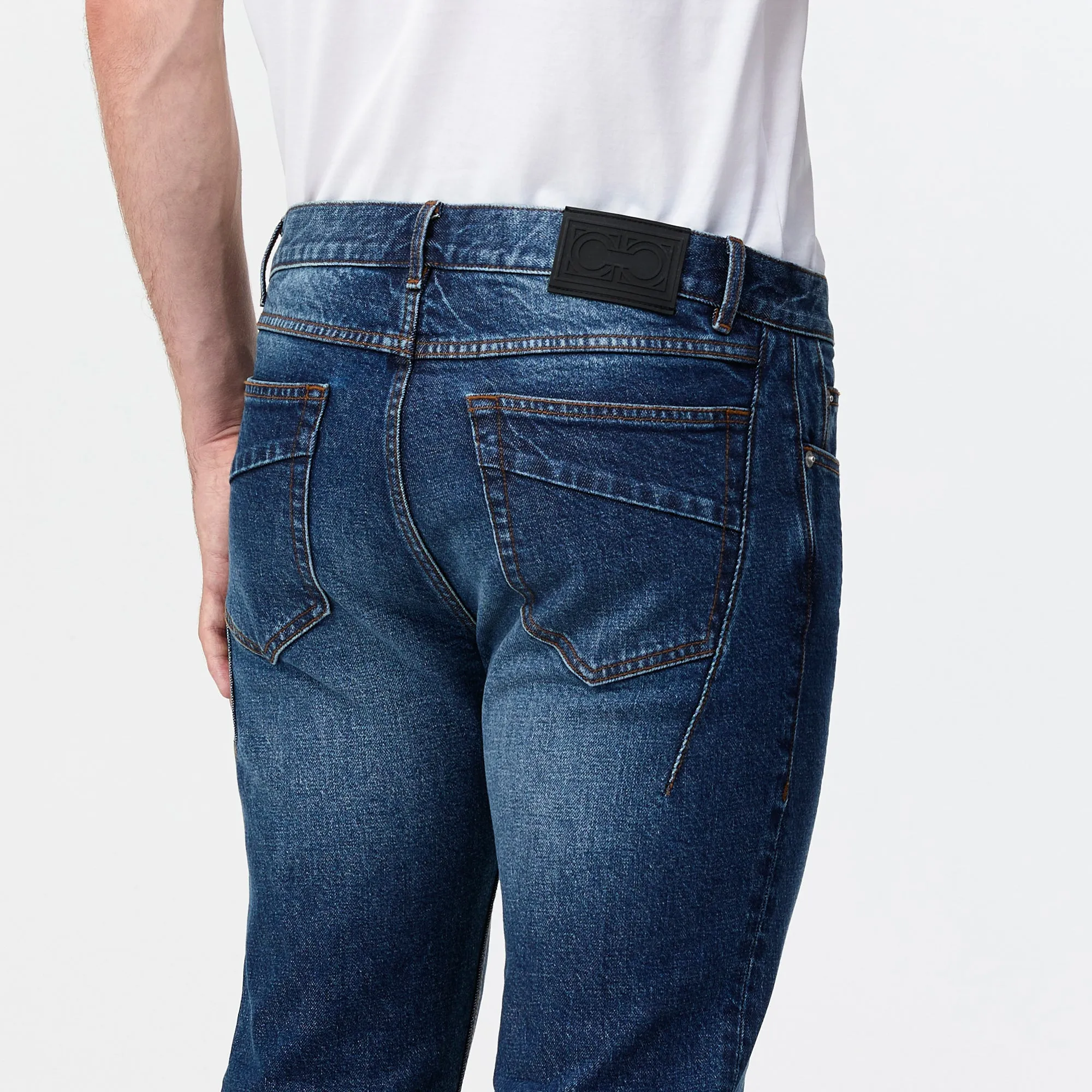 Slim Fit Organic Denim Jeans Indigo