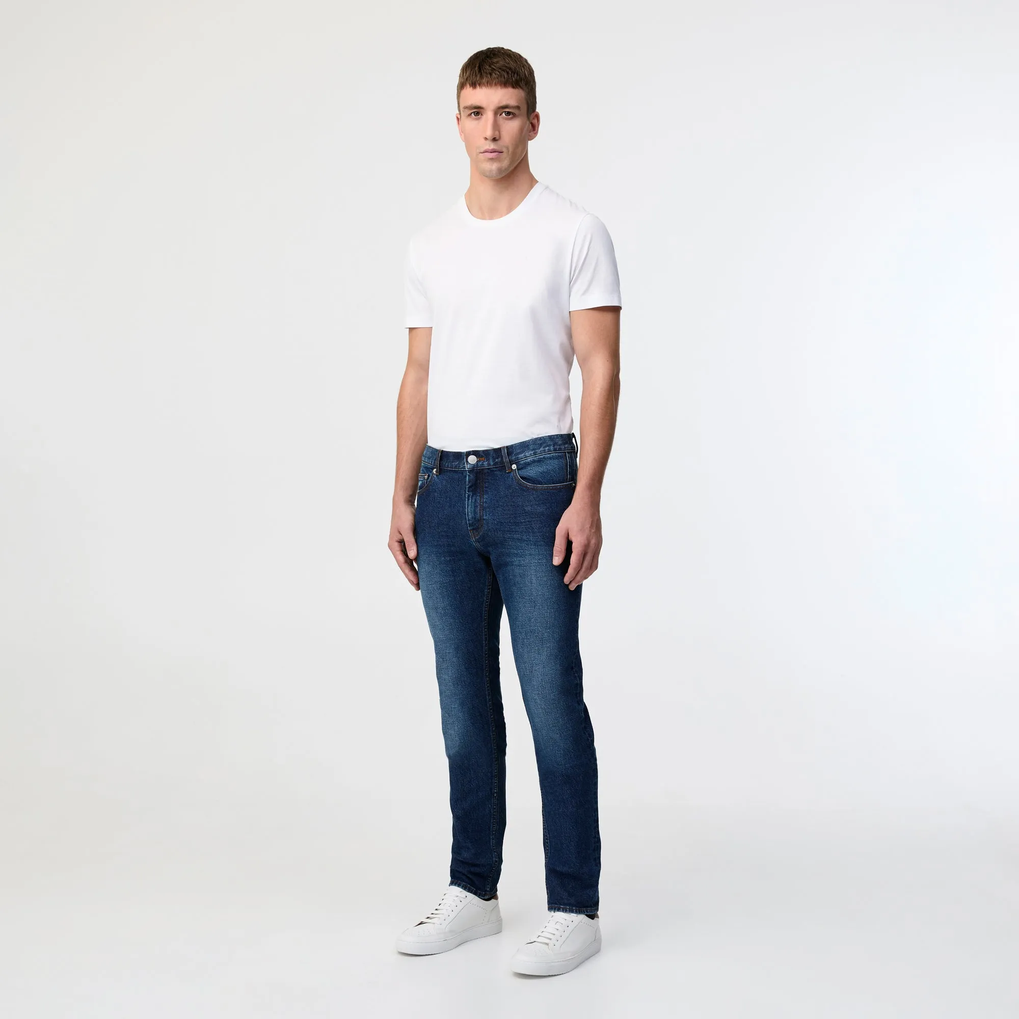 Slim Fit Organic Denim Jeans Indigo