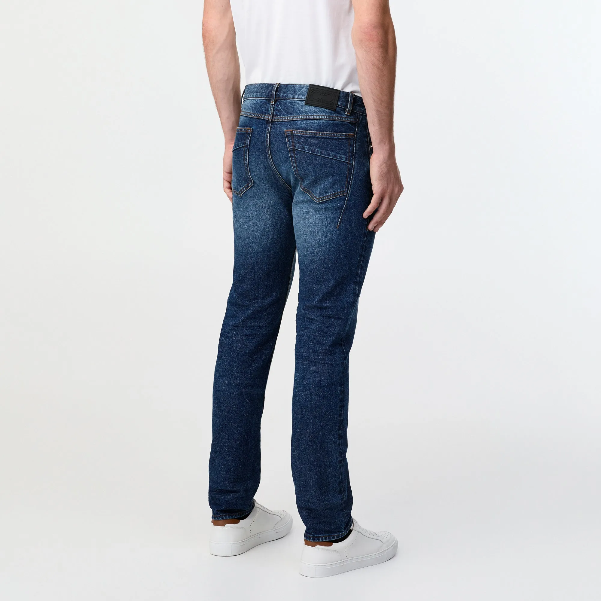 Slim Fit Organic Denim Jeans Indigo