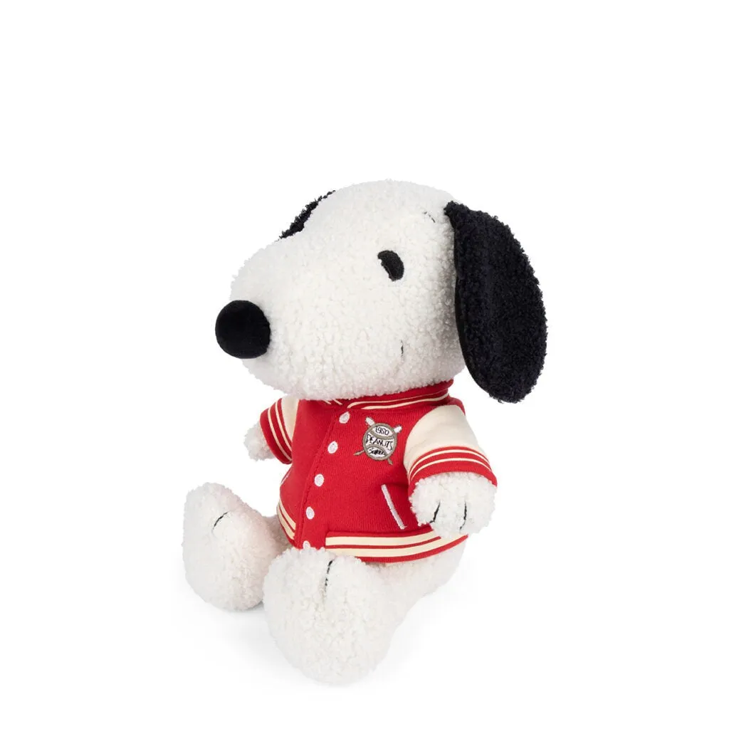 Snoopy Sitting with Varsity Jacket 25cm