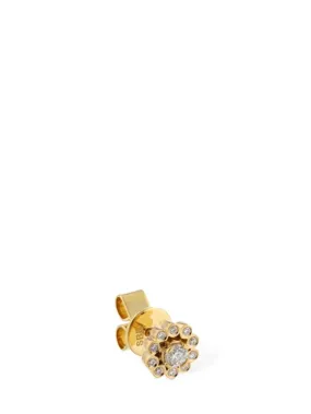 Sophie Bille Brahe   Soleil de Fleur diamond mono earring 