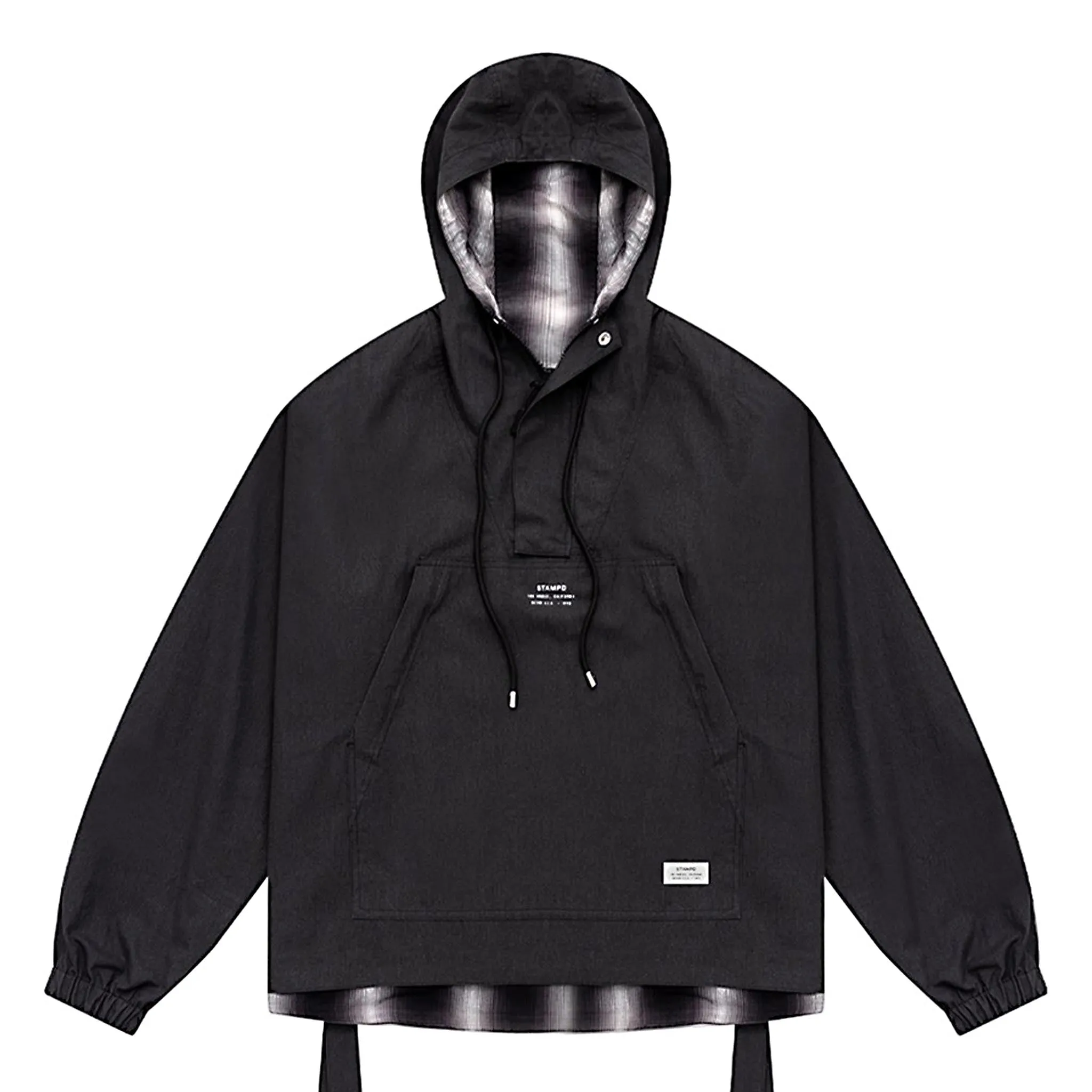 STAMPD A Street Reversible Anorak Black