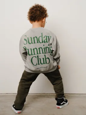 Sunday Running Club Organic Kids Sweatshirt