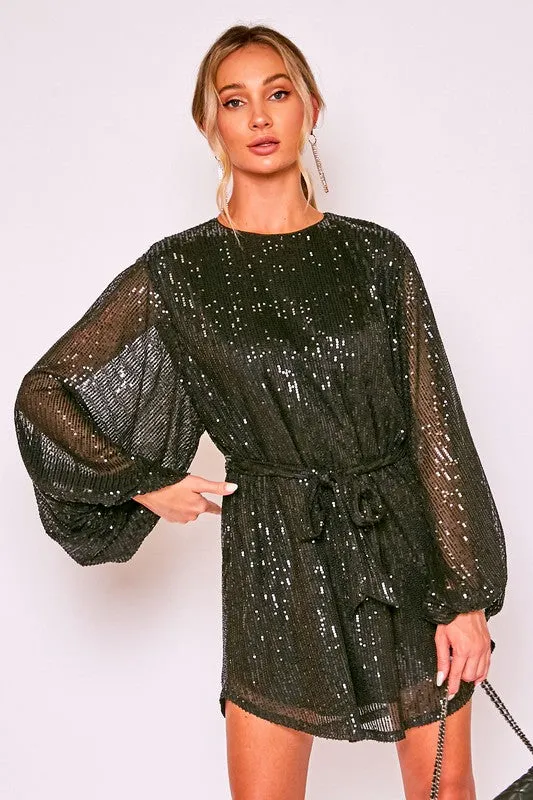 The Charlisa Sequin Party Dress