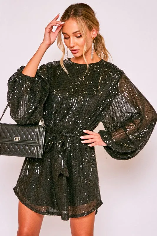 The Charlisa Sequin Party Dress