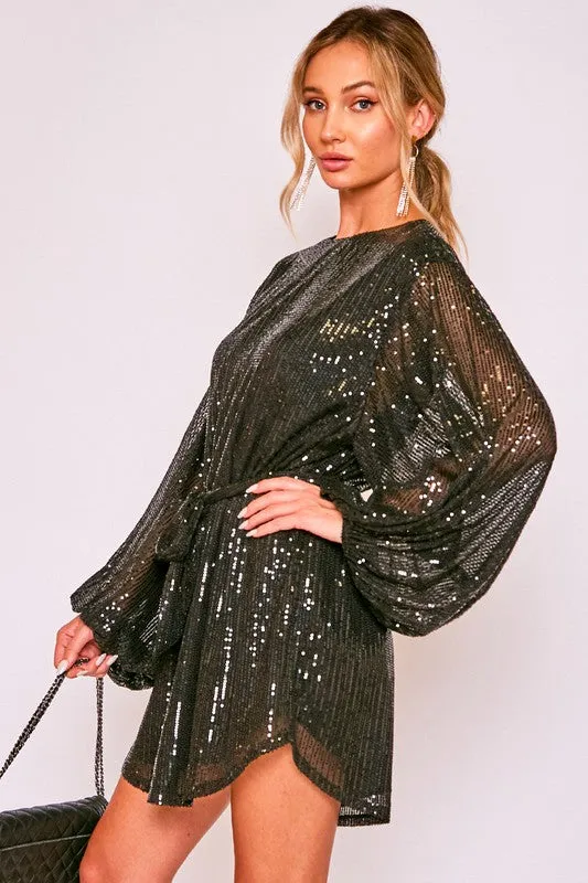 The Charlisa Sequin Party Dress