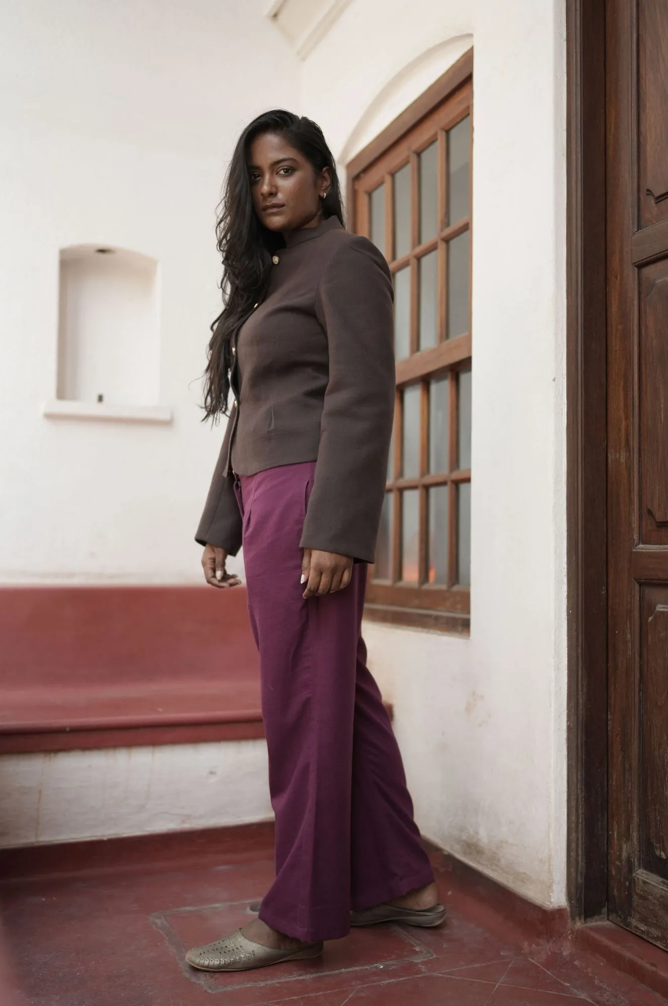 The Empress Jacket Brown- Java Brown