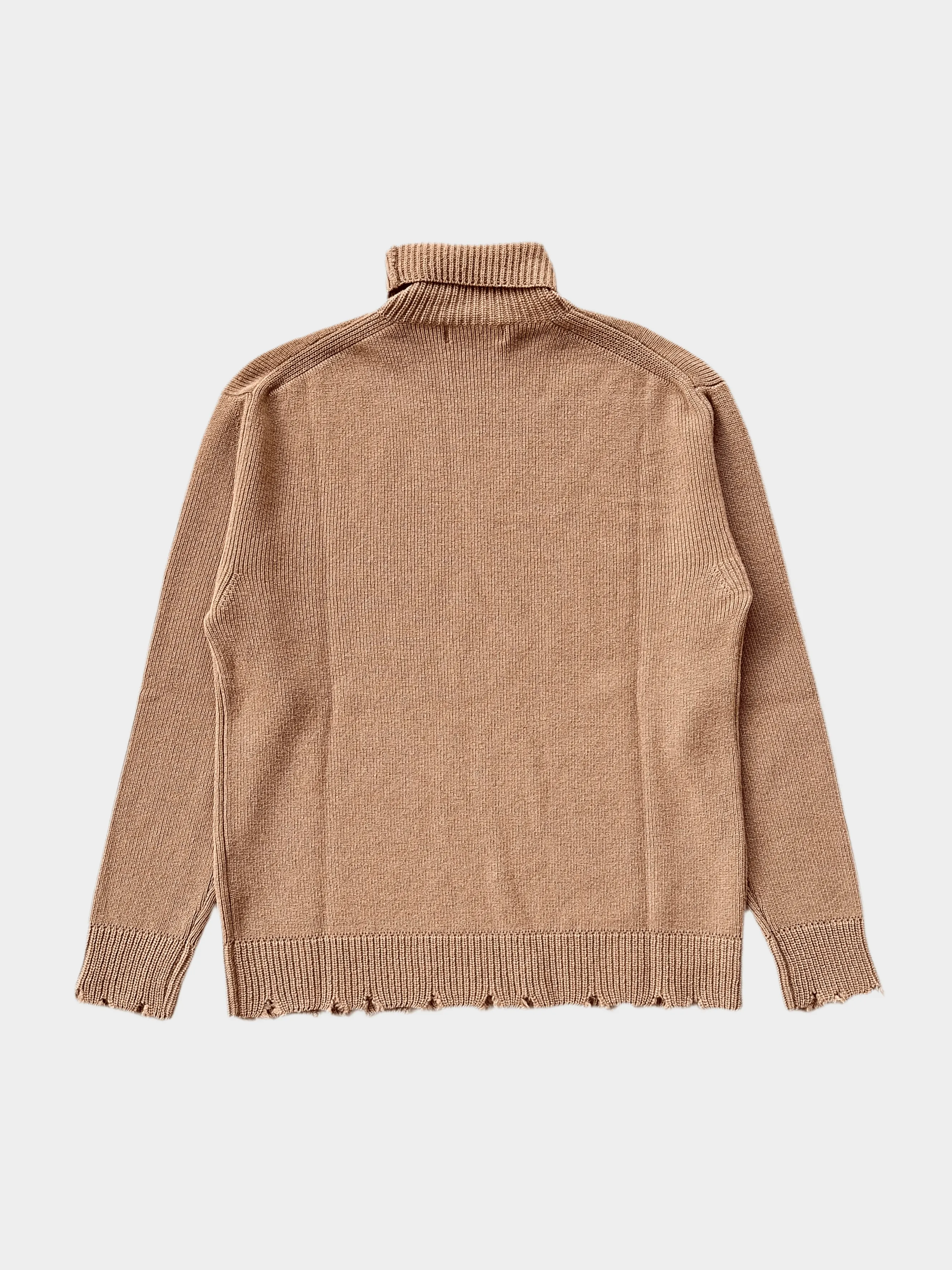 Turtleneck Jumper Camel