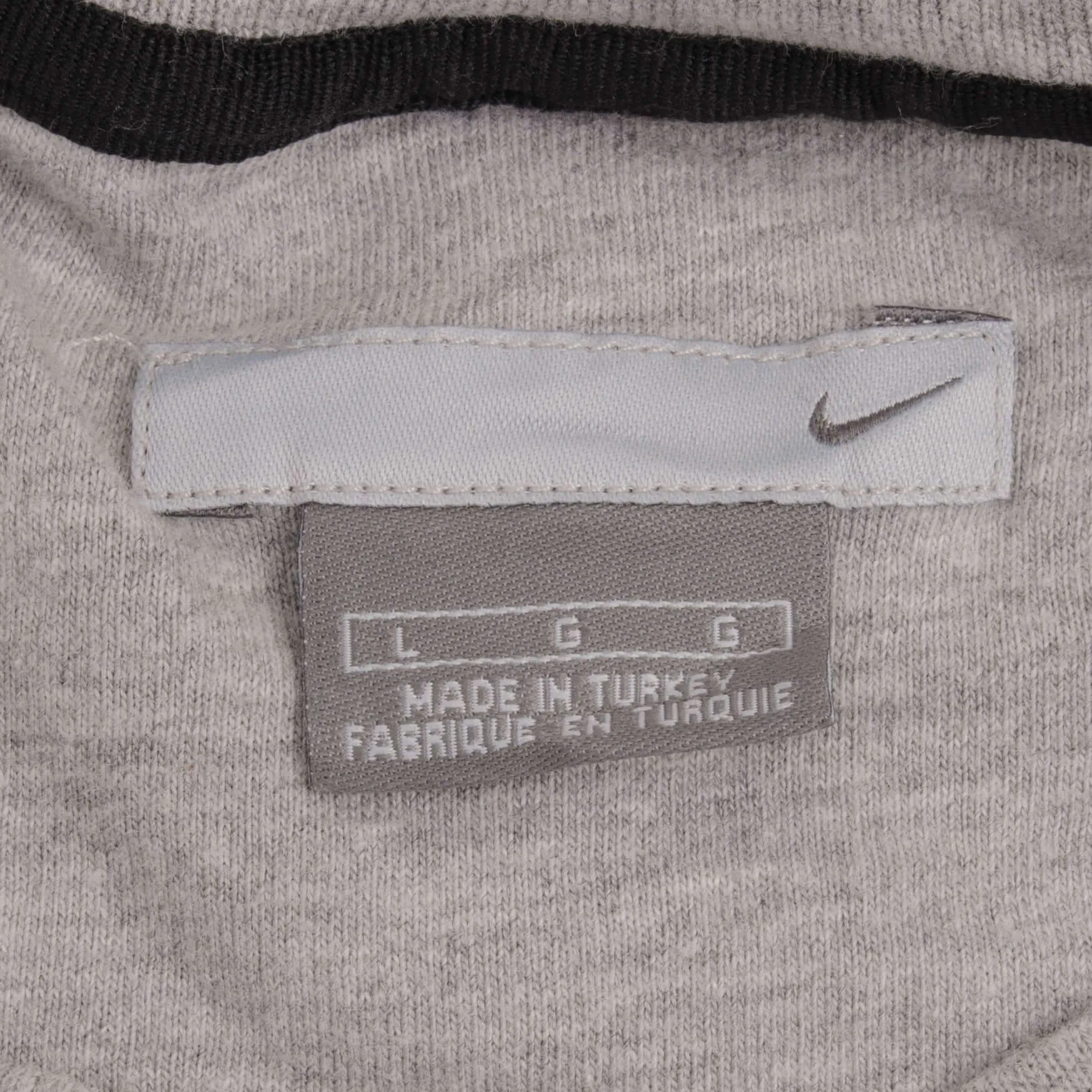 VINTAGE CLASSIC NIKE SWOOSH GRAY SWEATSHIRT 2000S SIZE LARGE