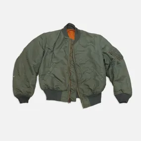 Vintage military bomber jacket