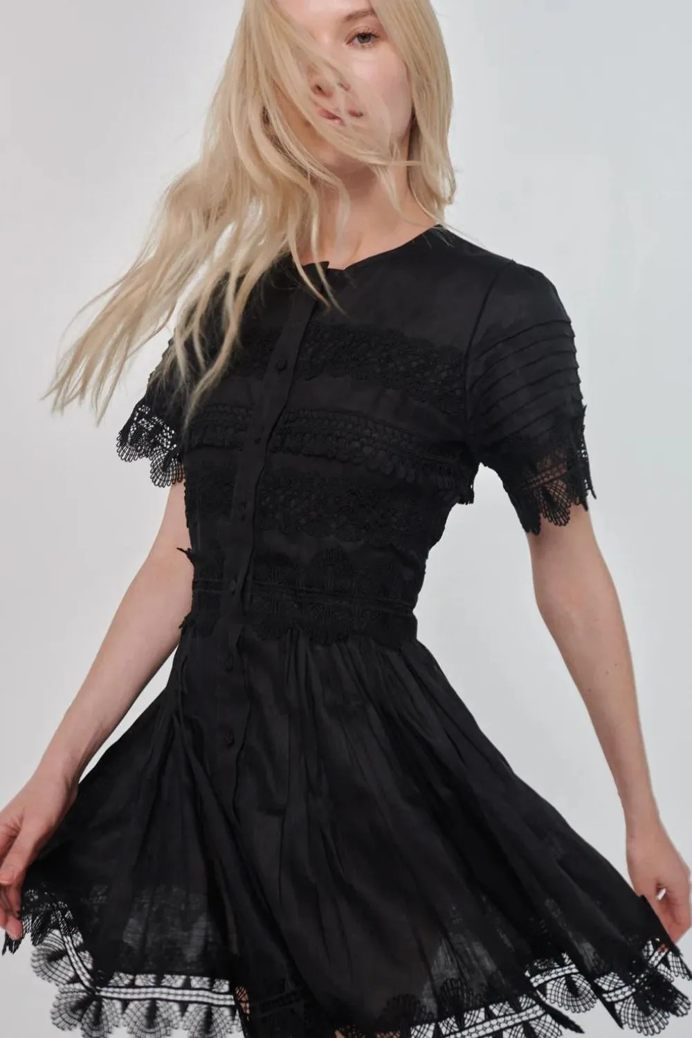 Violetta Dress in Black