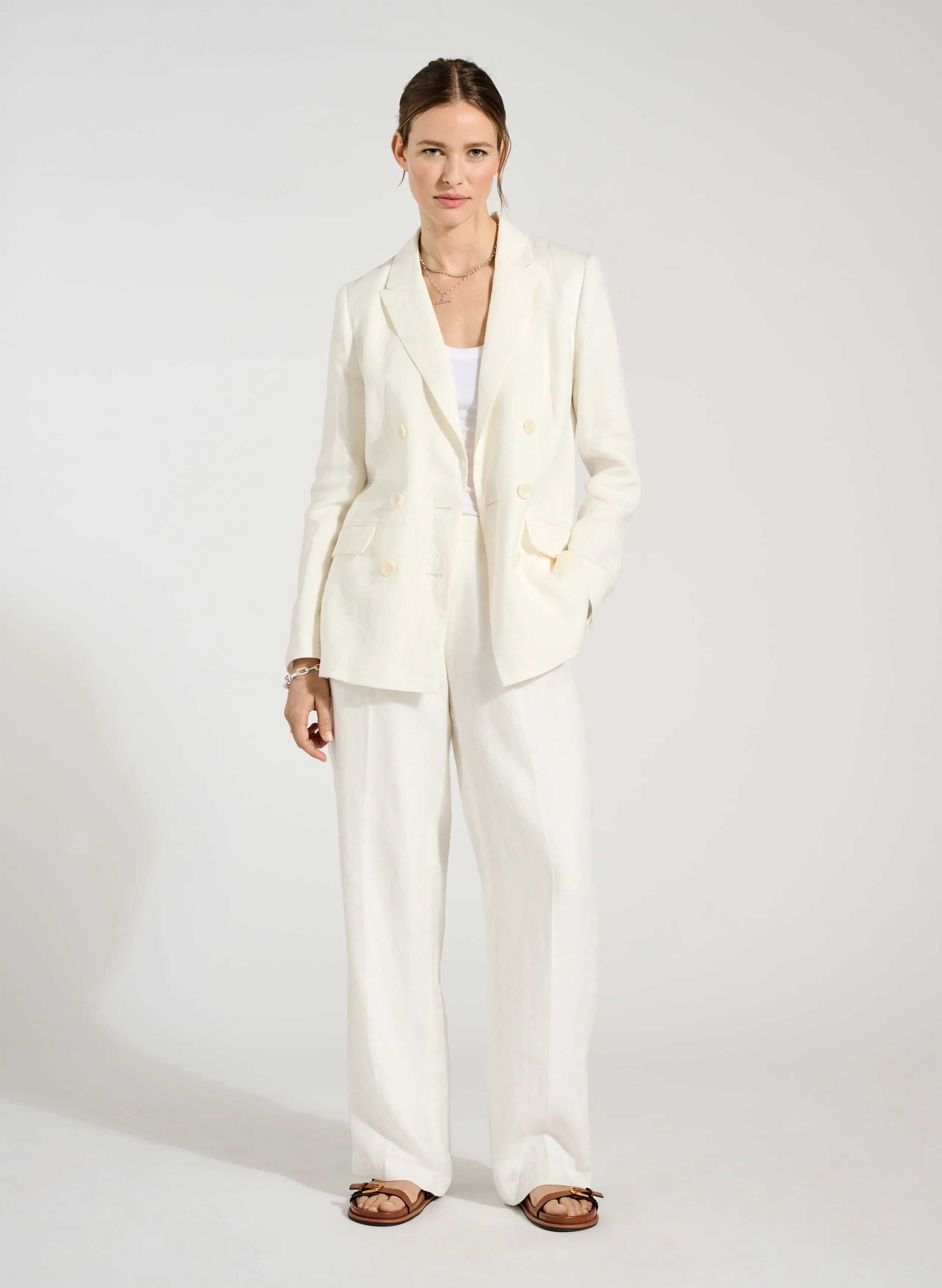 Whitley Linen Blazer