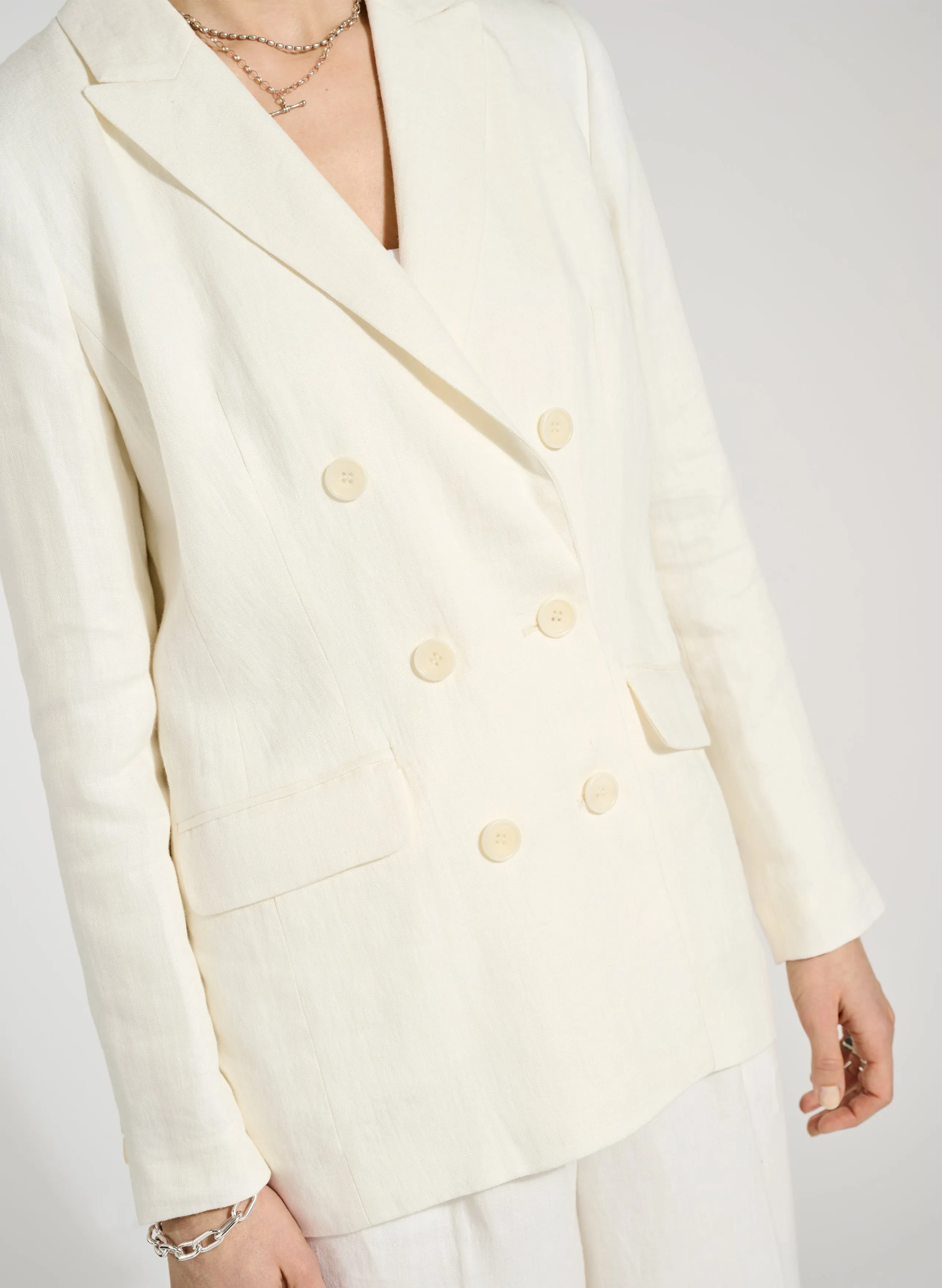 Whitley Linen Blazer