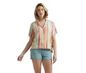 Wrangler Vintage Coconut Stripe Women's Top