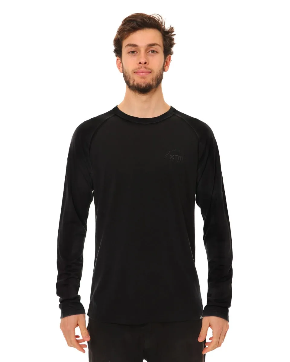 XTM Mountain Merino Wool Men’s Long Sleeve Black Size 2XL-6XL