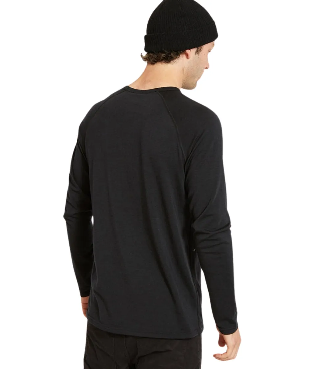 XTM Mountain Merino Wool Men’s Long Sleeve Black Size 2XL-6XL