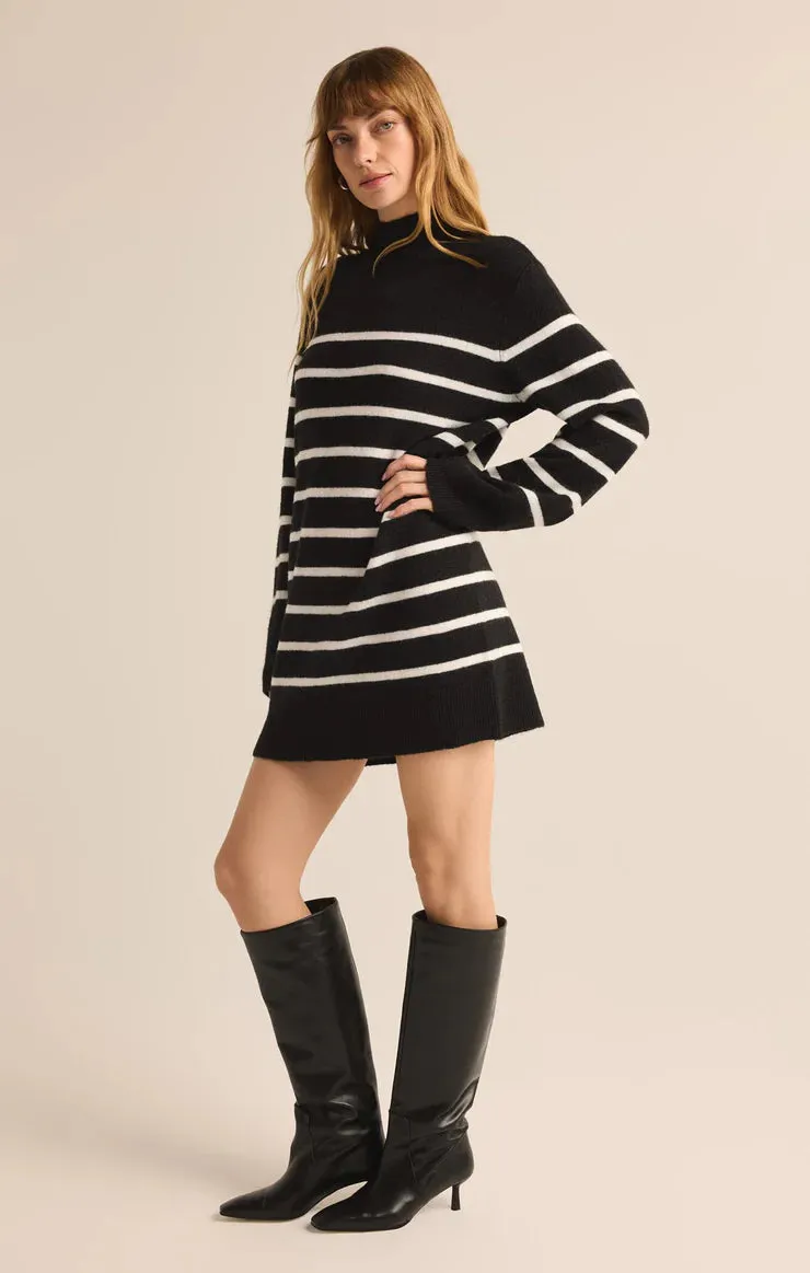 Z Supply Fin Stripe Sweater Dress