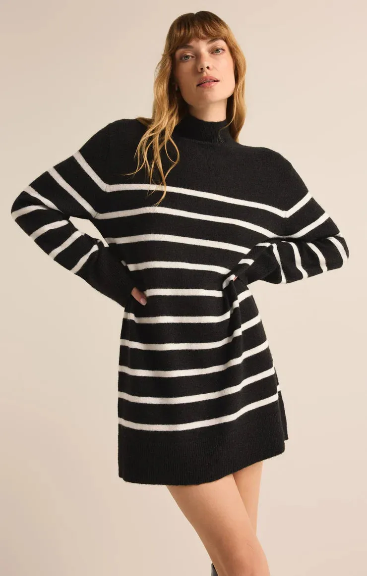 Z Supply Fin Stripe Sweater Dress